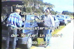 1993 - ATV Uebertragung beim Reitfest in Aschendorf-Tunxdorf
