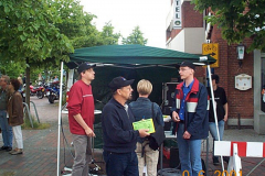2001 - Livesendung Ems Vechte Welle vom Stadtfest Papenburg