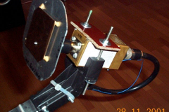 2001 - Satellitenantennen fuer AO40 bei DH0SK
