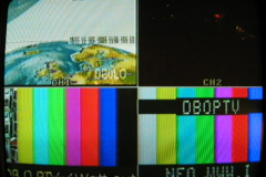 2003 - Erste Screenshots von DB0PTV nach dem Neubau