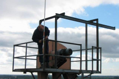 2006 - DM0EL Aufbau RX Antenne