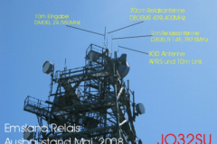 2008 - DB0ELR neue Antenne Mai