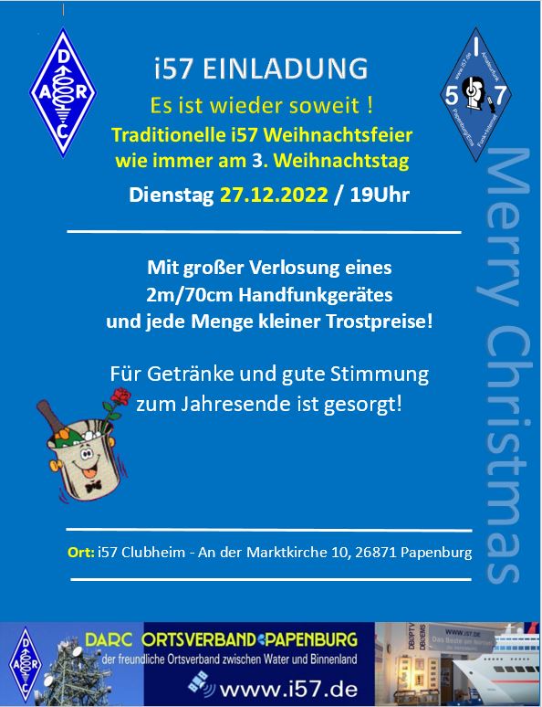 i57 Christmas Party am 27.12.2022